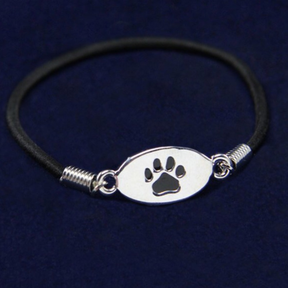 3 FOR $25 • Stretchy Paw Print Bracelet